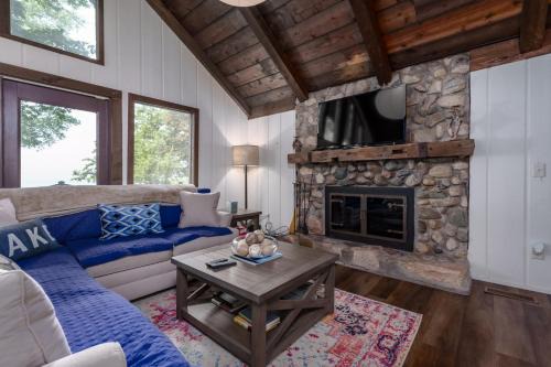 Fennville House | Glenora Bluffs - private lake access - pet friendly