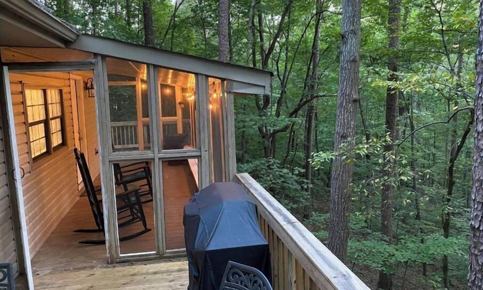Dahlonega House | Gold Dust Delight - Cozy Cottage In The Woods