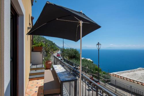 Praiano Apartment | Golden Vaults 1st Floor Sea View Balcony