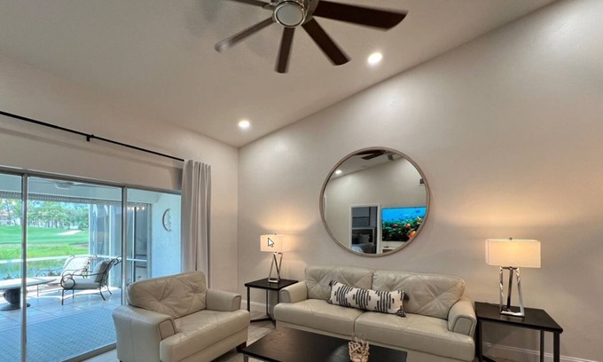 Lely Golf Estates Villa | Golf Lake Views! 15 minute drive to Marco/Naples beaches