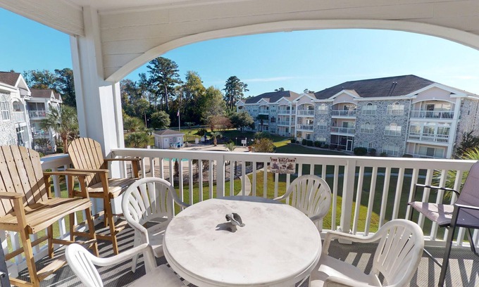 Central Myrtle Beach Condo | Golf Villa Luxury | Poolside Paradise | Scenic Views | Magnolia Place 4717-302
