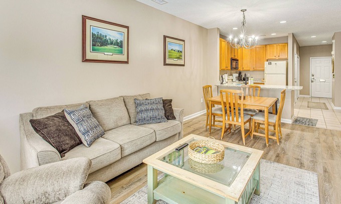 Red Hill Condo | Golfer's Getaway: Myrtle Beach Condo w/Patio