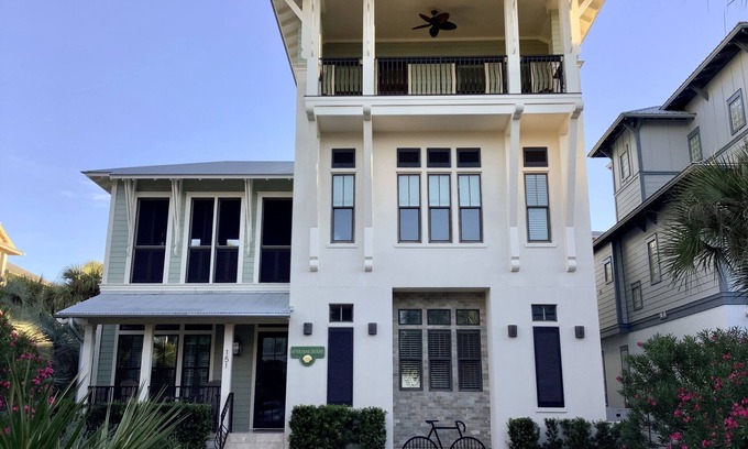 Rosemary Beach House | Gorgeous 5 bedroom home with private pool, just steps from the beach!