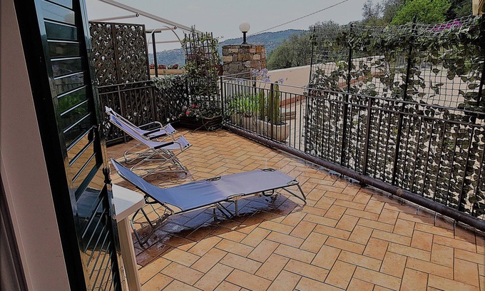 Civezza Apartment | Gorgeous apartment with large sea view terrace