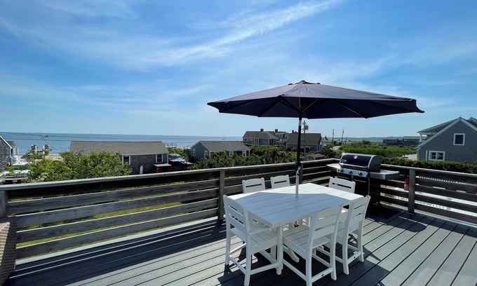 Sandwich House | Gorgeous Beach Home Offering PANORAMIC Views Of Cape Cod Bay.