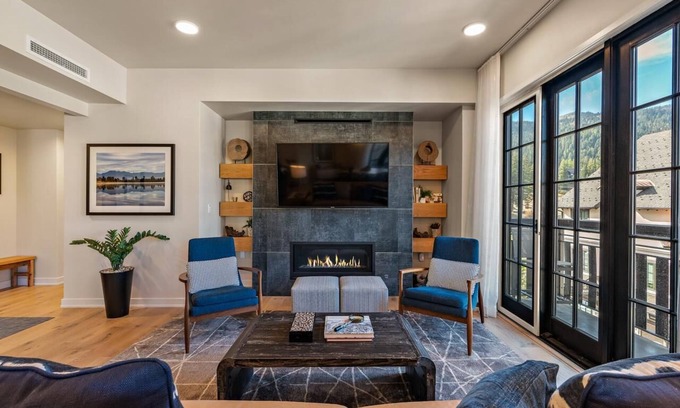 Tamarack Resort Condo | Gorgeous Condo| Fireplace and Balcony