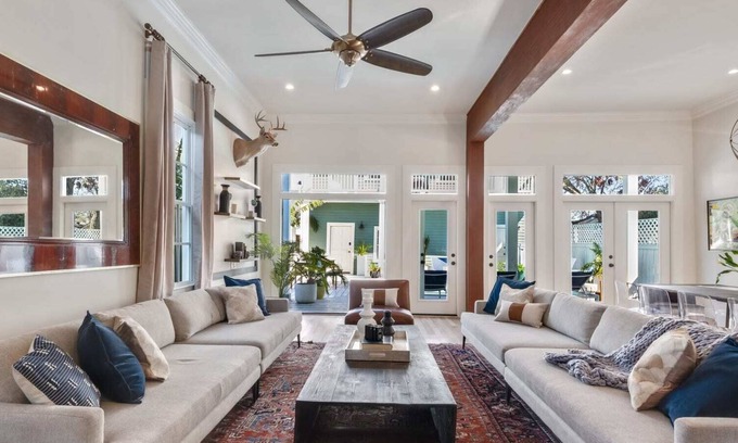 Saint Thomas Development House | Gorgeous Designer Home with Pool | Garden District