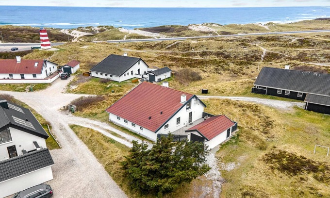 Vorupør House | Gorgeous home in Thisted with sauna