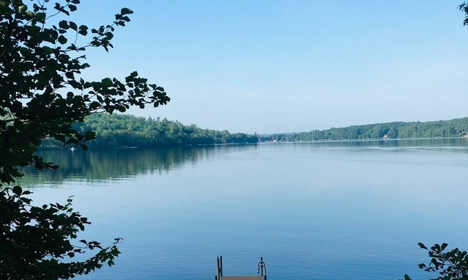 Harrison House | Gorgeous Lakefront Property on Crystal Lake, Shawnee Peak ski area