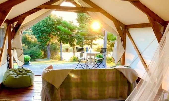 Northland Ski Chalet | Gorgeous Romantic and Secluded Waterfront Glamping, Nr Kerikeri, Bay of Islands