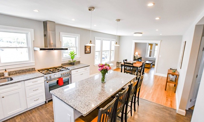 Medford Condo | Gorgeous, Top Floor Condominium Steps Away From Everything & Minutes To Boston!