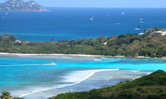 Frydendal Resort | Gorgeous view of St. John and BVI. Luxury bed. New floor & kitchen.