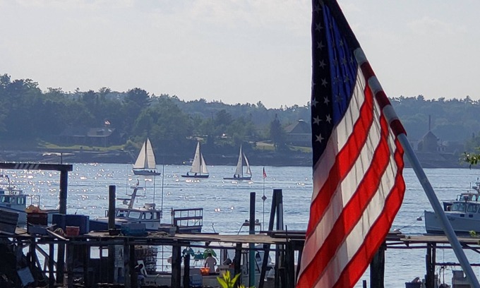 Boothbay Harbor Cottage | Gorgeous Views of Harbor Entrance!