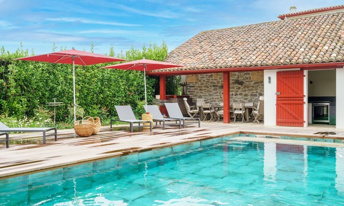 Arcangues House | GORRIA - Luxury villa, heated swimming pool, tennis court, bowling green in Arcangues