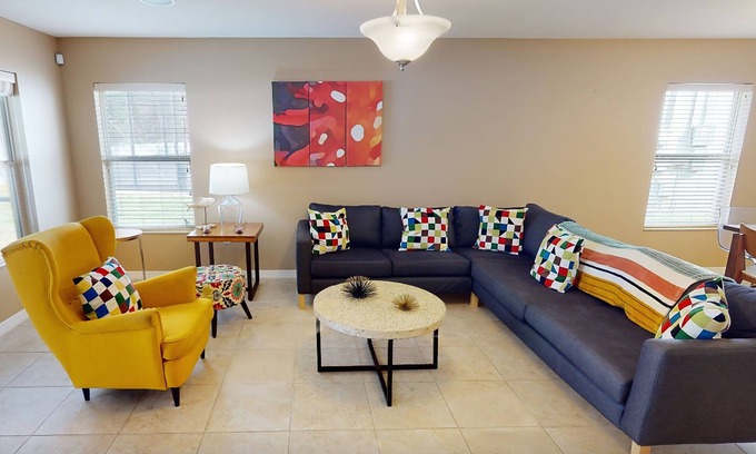 Crystal Cove House | Grand home with private screened pool, grill, streaming, W/D, & AC