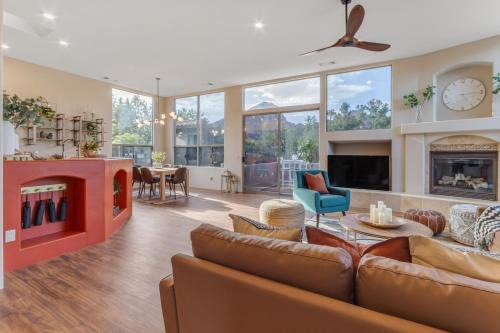 West Sedona House | Grand Red Rock Views Luxury Casa