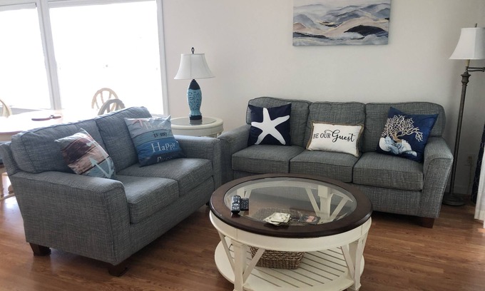 Sea Trail Condo | Great rates in July at Family Tides! First Floor. Pet Friendly.