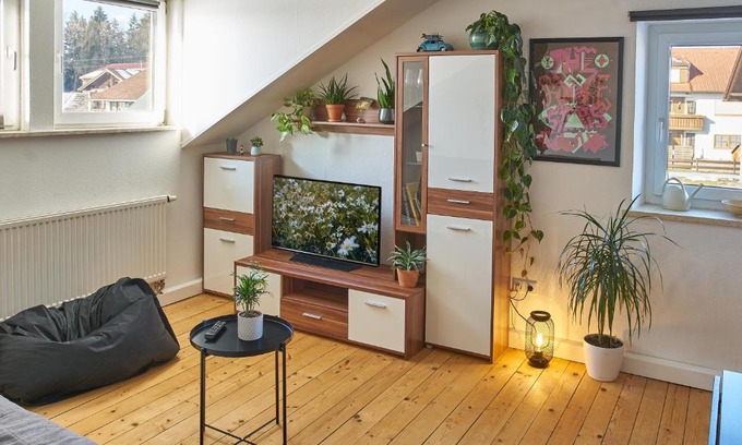 Lauben Apartment | Green-Art-Living für 3 im Allgäu mit Queensize & WIFI