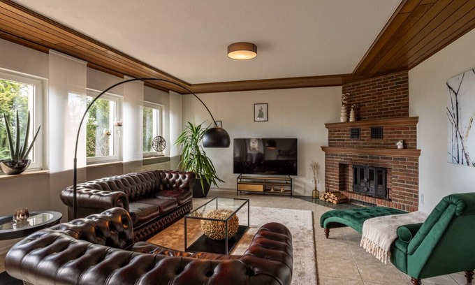 Obere Kyll House | Green Eifel Casa w/Views, Sauna Barrel, Garden, BBQ