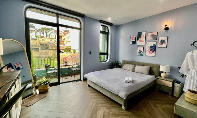 Da Lat Apartment | Green House Da Lat - The studio apartment with great valley view