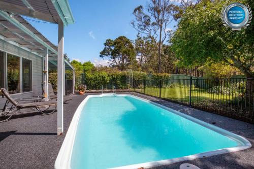 Callala Bay House | Grey Gables - Pet Friendly with Fireplace, Pool, Spa & Sauna