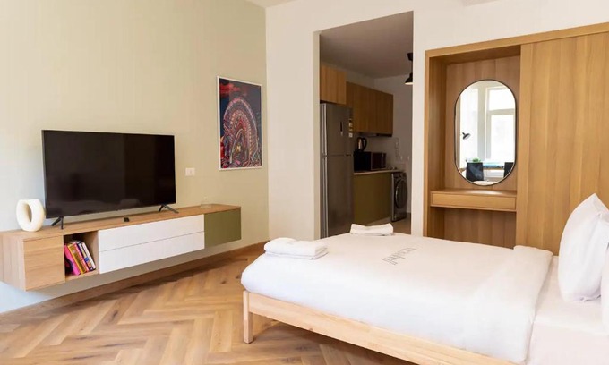 Downtown Cairo Apartment | grey l studio apartments Downtown Cairo Ouzonian House