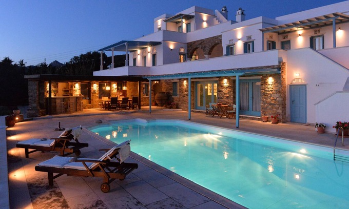 Agios Fokas House | GREY MARBLE VILLA AFIOS FOKAS TINOS