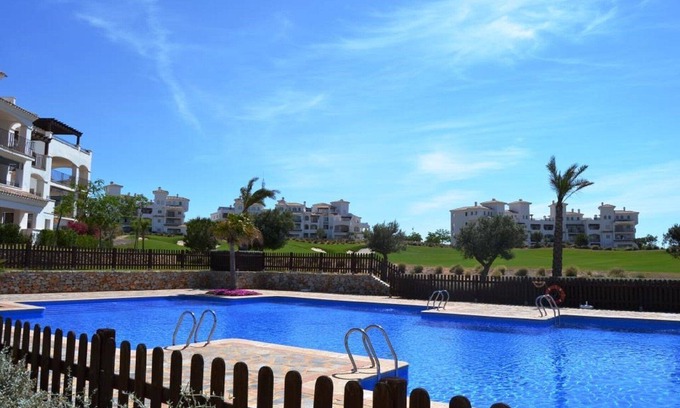 Sucina Apartment | Ground Floor Corner Apartment With Terrace & Pool. Views To Golf Course & Hills