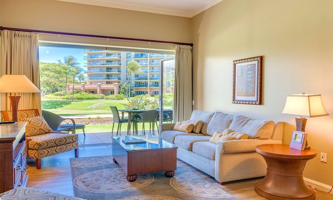 Honokowai Condo | Ground Floor Luxury, Perfect Family Spot, Quiet Lanai to Pool/Beach in 1 Minute!