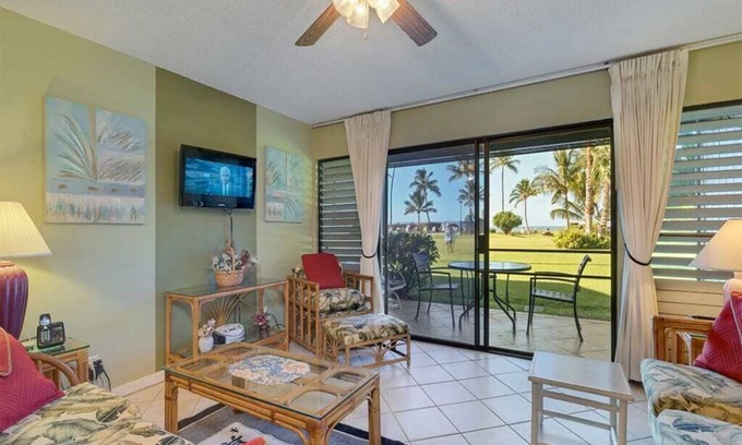 Kaunakakai Condo | Ground Floor Ocean View W/Lanai–Molokai Shores