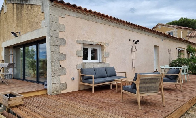 Lezignan-Corbieres House | Groupe 12 Personnes sur 3 Gîtes