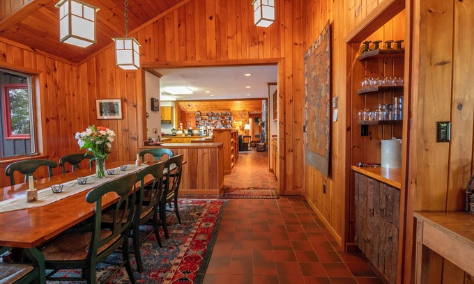 Saranac Lake House | Grouse House: Elegant lakefront camp, great for families, dogs and fun