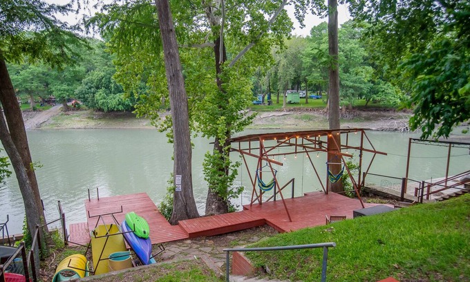 Seguin House | Guadalupe River Retreat with Kayaks, Ping Pong & Foosball!