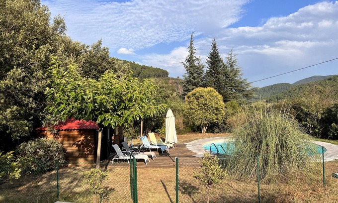 Saint-Paul-la-Coste House | Guest House 'Chambre Cévenole' with Shared Pool, Wi-Fi and Air Conditioning