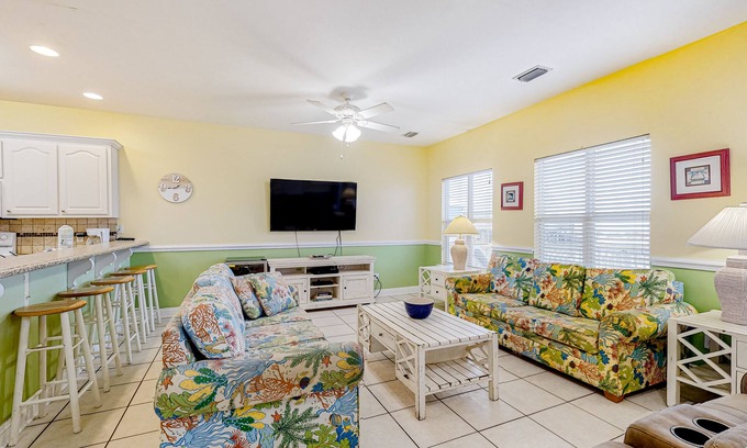 Southpointe House | Gulf Escape w/Shared Pool, Beach Access, Free WiFi, & Great Location Near Town