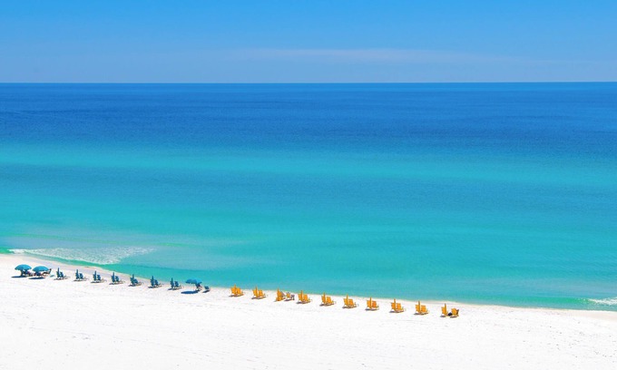Sandestin Condo | Gulf Front ~ 6 Seat Golf Cart ~ Sunset Views