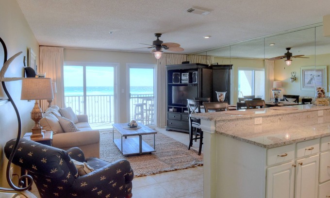 Miramar Beach Condo | GULF FRONT*Beach Service & Wi-Fi Included*