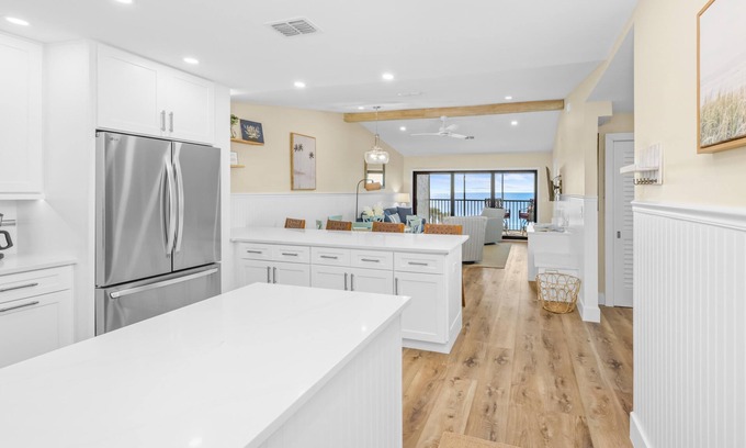 Sanibel Condo | Gulf Front Retreat with Modern Coastal Charm