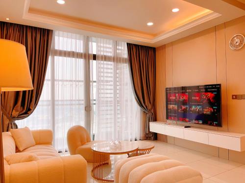 Masai Apartment | GYDEN STAYCATION #Green Haven near Senibong&Regency