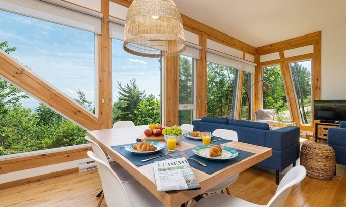 Saint Irenee House | Hôtel à la maison - Le Harbour, spa et fleuve