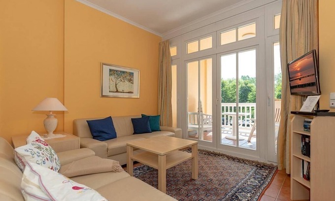 Ostseebad Kuhlungsborn Apartment | Hübsche Ferienwohnung an der Ostsee mit Südbalkon, Saunabereich & Pool im Haus!