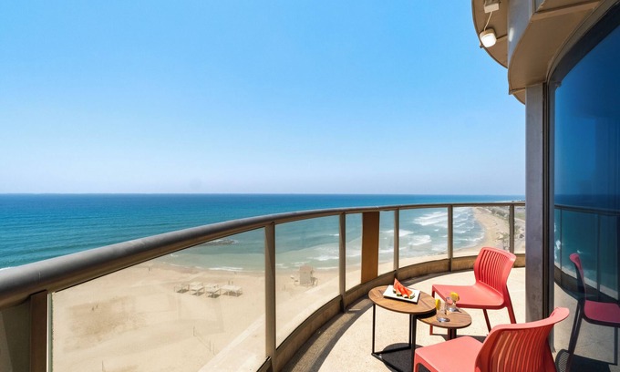 Haifa Apartment | HaCarmel Beach Sea-View Penthouse