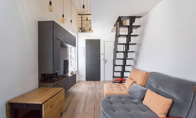 Villette Gare Apartment | Hamac Suites - Studio Paul Bert - 2 people