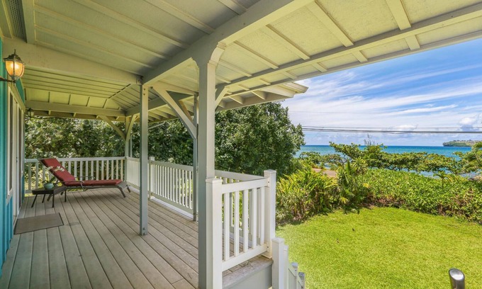 Hanalei House | Hanalei Plantation, Ocean View 4 BR/4+BA Home