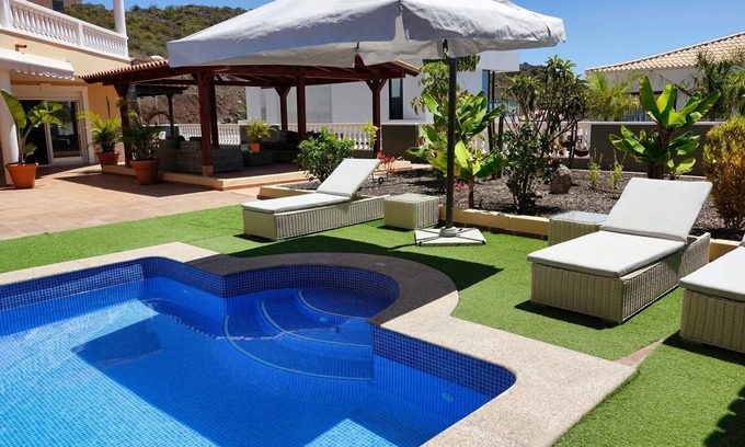 Costa Adeje Villa | Happiness Chalet with Heated Swimming Pool