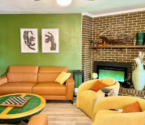 Sanford House | Happy Palette Home Close to downtown Fenced yard