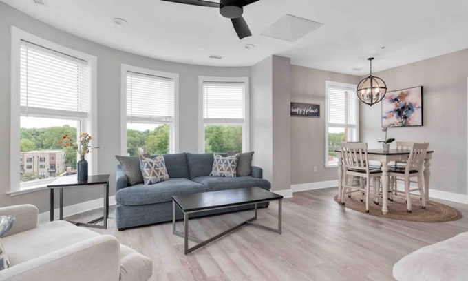 Fuquay-Varina Condo | Happy Place - DT Fuquay, Top Floor, Best Skyline View