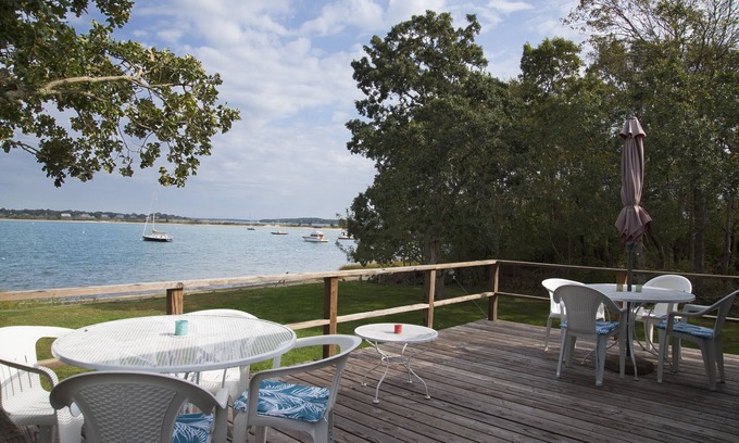 Silver Beach House | Harbor-front gem w/private beach and open property