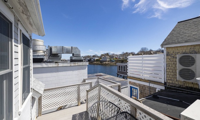 Rockport Apartment | Harbor Retreat ★ Ocean View ★ Heart of Downtown ★