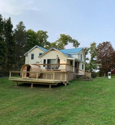 Jefferson House | Harpersfield House/North West Catskills + sauna